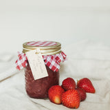Confiture de Fraises et Rhubarbe